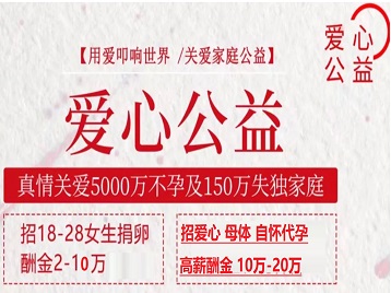 苏仙捐卵助孕生子 爱心志愿者招募